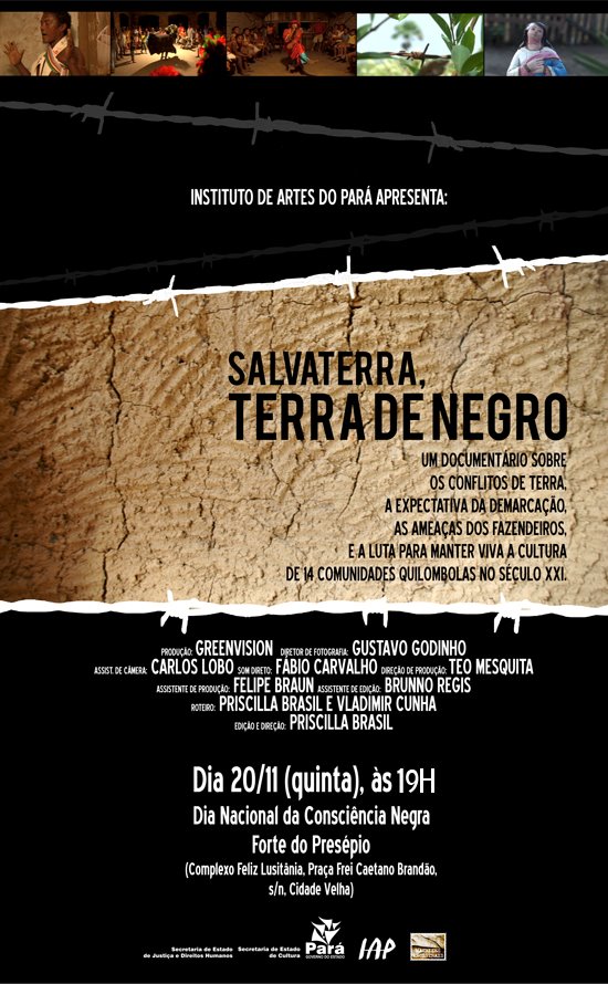 terra de negro convite