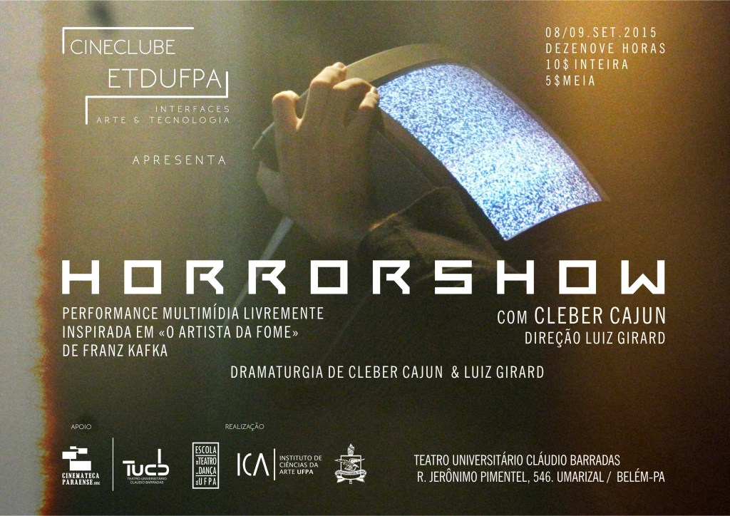 Horror Show Cineclube Cartaz melhor